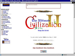 'UCIVII' Homepage (April 21, 1998)
