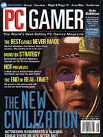 PCGamer's August 1998 Issue Cover